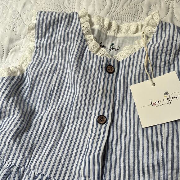 NWT Love & Grow Freedom Stripe Tunic Set Size 6 - Picture 7 of 7